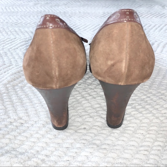 Kenneth Cole Reaction Brown Heel Brown Size 9 - Picture 8 of 13